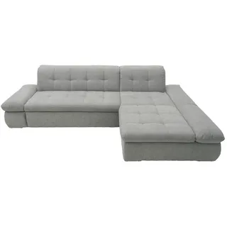 Mid.you Ecksofa , Grau , Metall , Uni , L-Form , 300x172 cm , Made in EU, FSC Mix , Rücken echt , Wohnzimmer, Sofas & Couches, Wohnlandschaften, Ecksofas