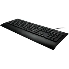 Unykach Wave KB 10 Tastatur, flache Membran-Tastatur mit 105 Tasten, USB-Anschluss, spanisches QWERTY-Layout