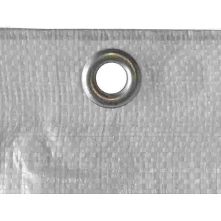 Boni-Shop® Gerüstplane 2,10 x 10 m 150 g/m2 Weiss - Weiß