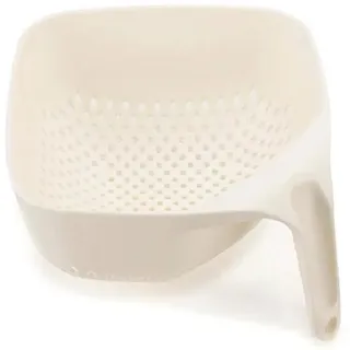 Joseph Joseph Vierecksieb, Abtropfsieb, hitzebeständig und spülmaschinenfest – Weiß