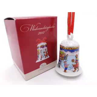 Hutschenreuther Porzellanglocke Weihnachtsglocke 2012 OVP -