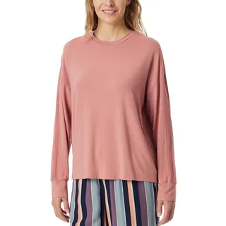 Schiesser Damen Schlafshirt Langarm Modal-Mix + Relax Nachthemd, Siena_182051, 44