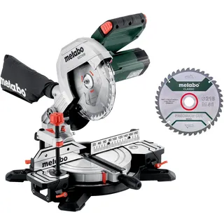 Metabo KS 216 M Set inkl. 2 Hartmetall-Sägeblätter