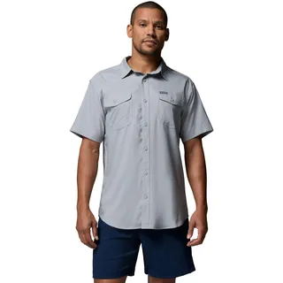Columbia Utilizer II Solid Kurzarmhemd Grau S