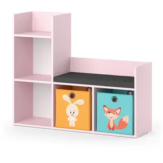 Vicco Kinderregal Luigi 107,2 x 88,6 cm Spanplatte rosa