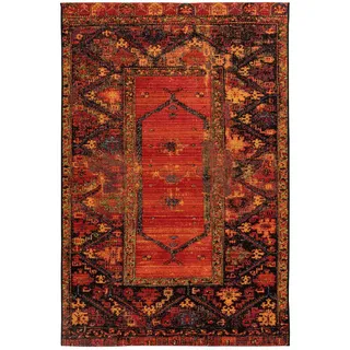Obsession In- und Outdoorteppich , Multicolor, Rot , Textil , orientalisch , rechteckig , 120x170 cm , Oeko-Tex® Standard 100 , für Fußbodenheizung geeignet, lichtunempfindlich, pflegeleicht, strapazierfähig , Teppiche und Böden, Teppiche, Outdoorteppiche