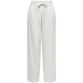 Only Onltizana Cotton Loose Hosen Weiß L