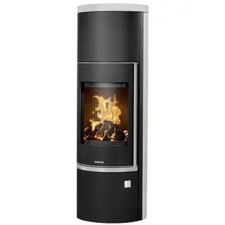Justus | Kaminofen | Faro W+ 2.0 | 7 kW | Stahl Schwarz, Bianco