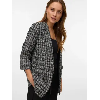 Vero Moda Longblazer »VMFRIDA LS REGULAR BLAZER NOOS« ohne Verschluss und mit gerafften 3/4 Arm, grün