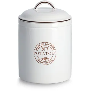 Zeller Küchendose rund weiß 25 cm 2,9 l