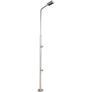 Gre Gartendusche Edelstahl grau 216 cm
