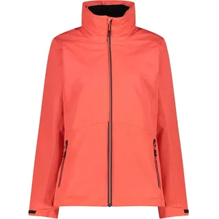 CMP Woman Jacket Zip Hood Detachble Inn.Jacket, Campari, 40