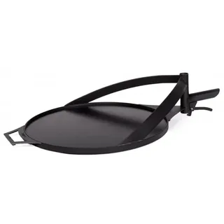 Grillplatte D 50 cm für Feuerschale "Montana X" platte aus Stahl zum Befestigen