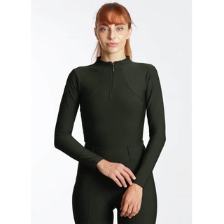 Maximilian Equestrian Base Layer Damen Long Sleeve Funktionsshirt Hunter Green XXS