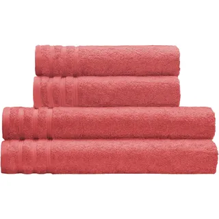 KLEINE WOLKE Royal Handtuchset 4-tlg. rot