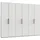 Drehtürenschrank Level by fresh to go 300 x 236 x 58 cm Weiß