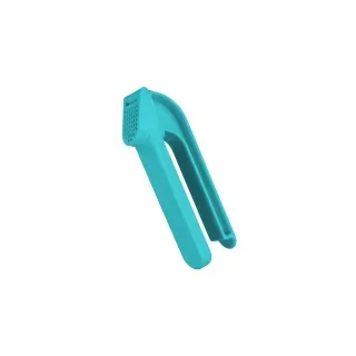 Metaltex Knoblauchpresse Aioli, Praktischer Knoblauchschneider aus Kunststoff, Maße: 2 x 6 x 15,7 cm, aquamarin