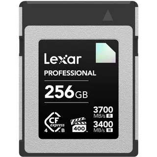 Lexar Cfexpress Pro Type B Diamond 4.0 Series 256gb Speicherkarte Durchsichtig Durchsichtig One Size