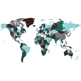 EWA Eco-Wood-Art World MAP S Emerald Planet