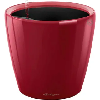 LECHUZA Classico Premium Ø 22 x 21 cm Scarlet Rot hochglanz