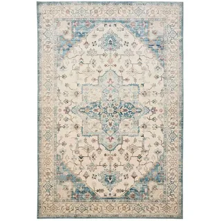 benuta Nest Vintage-Teppich Miray waschbar 200/300 cm , Kunststoff , Vintage , Rechteckig , 200x300 cm , Oeko-Tex® Standard 100 , für Fußbodenheizung geeignet, in verschiedenen Größen erhältlich, waschbar, pflegeleicht , Teppiche und Böden, Teppiche, Vintageteppiche