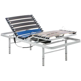 geriafy Elektrisch Verstellbarer Lattenrost verstärkt und kompakt 90 x 190 cm