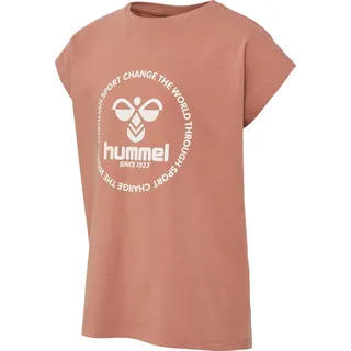 hummel hmlJUMPY T-SHIRT S/S - COPPER BROWN - 110