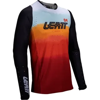 Leatt 4.5 Lite Glamis, Trikot - Schwarz/Rot/Orange/Blau - M