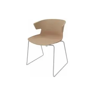 Quadrifoglio Besucherstuhl COVE OCOVEV02/2P9G beige Kunststoff, 1 St.