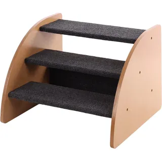 Karlie HUNDETREPPE KARPI GRAU