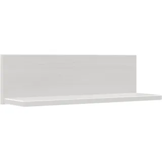 Wandregal HOME AFFAIRE "Teramo", weiß, B:50cm H:15cm T:15cm, Massivholz, Regale, Wandregal, Breite 50 cm, 1 Ablageboden
