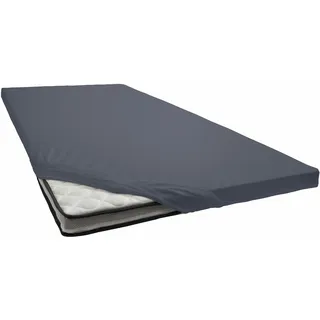 Primera Spannbettlaken Jersey-Elasthan 180 x 200 - 200 x 220 cm grau