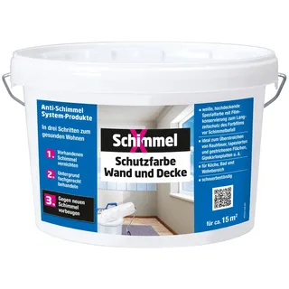 Schimmel X Schutzfarbe Wand und Decke 2,5 l
