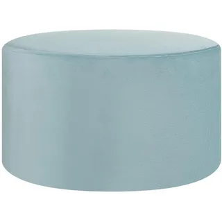 Beliani Pouf Millen 61/61/36 cm , Grün , Textil , Rund , 61x36x61 cm , Wohnzimmer, Sessel, Hocker & Hockerbänke, Poufs