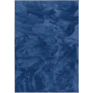 Pergamon Melia Hochflorteppich 120 x 170 cm Blau