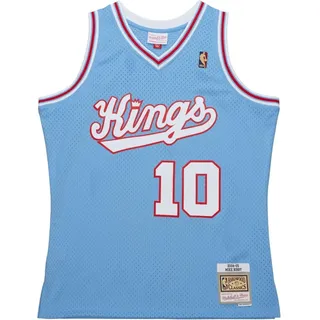 Mitchell & Ness NBA DARK Jersey Kings 2002 Mike Bibby #10 & purple - S