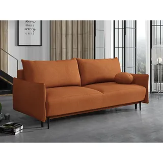 Mirjan24 Schlafcouch Velo 627 2-Sitzer Orange