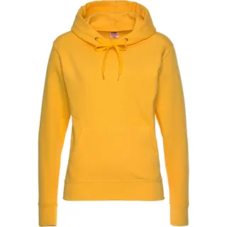 Fruit of the Loom Sweatshirt »Classic hooded Sweat Lady-Fit«, gelb