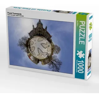 CALVENDO Puzzle Planet Trammplatz 1000 Teile Puzzle quer | Lege-Größe cm Foto-Puzzle für glückliche Stunden