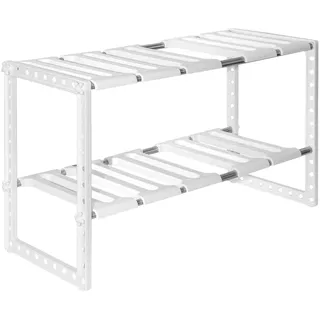 Eyepower Küchenregal 26 x 39 x 67 cm weiß / weiß