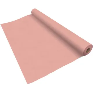 VelaHub Airlaid Tischdeckenrolle 1,2m x 24m, Hochwertige, Stoffähnlich, Einweg, Rosa