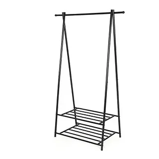Songmics Kleiderständer HSR05BV1 schwarz Metall 87,5 x 155,0 cm
