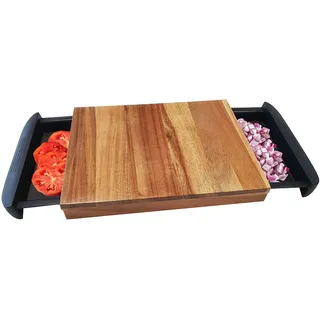 BERGNER Natural natur Akazie Holz | natur, schwarz