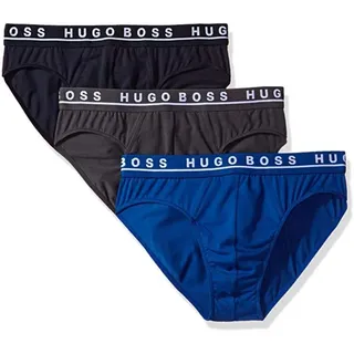 BOSS Hugo Herren Slip aus Baumwolle, 3er-Pack