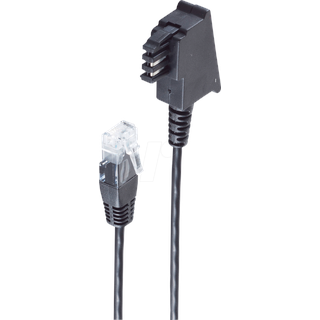 ShiverPeaks DSL Anschlusskabel [1x TAE-F-Stecker - 1x RJ45-Stecker 8p2c] 0.5m