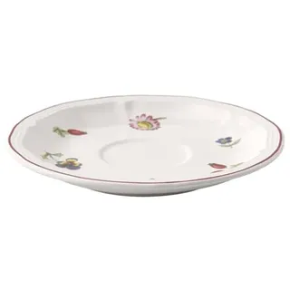 Villeroy & Boch Villeroy Boch Petite Fleur Mokka-/Espressountertasse, 13 cm, Premium Porzellan, Bunt