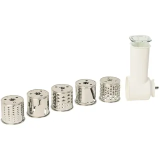 Moulinex XF990101 Zerkleinerer, Shredder 5 Trommeln, feines Reiben, grobe Reibe, Raspeln, Kartoffelreiben, Eis