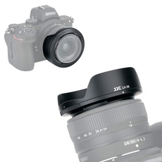 JJC Gegenlichtblende für Nikon Z5 Z50 Z6 Z6 II Z7 Z7 II Kamera + NIKKOR Z 24-50mm F4-6.3 Objektiv, ersetzt Nikon HB-98