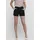 Damen Shorts Black/Detail Black button S