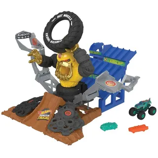 Mattel Games Monster Trucks Mega-wrex Gegen Crushzilla - Multicolor - One Size